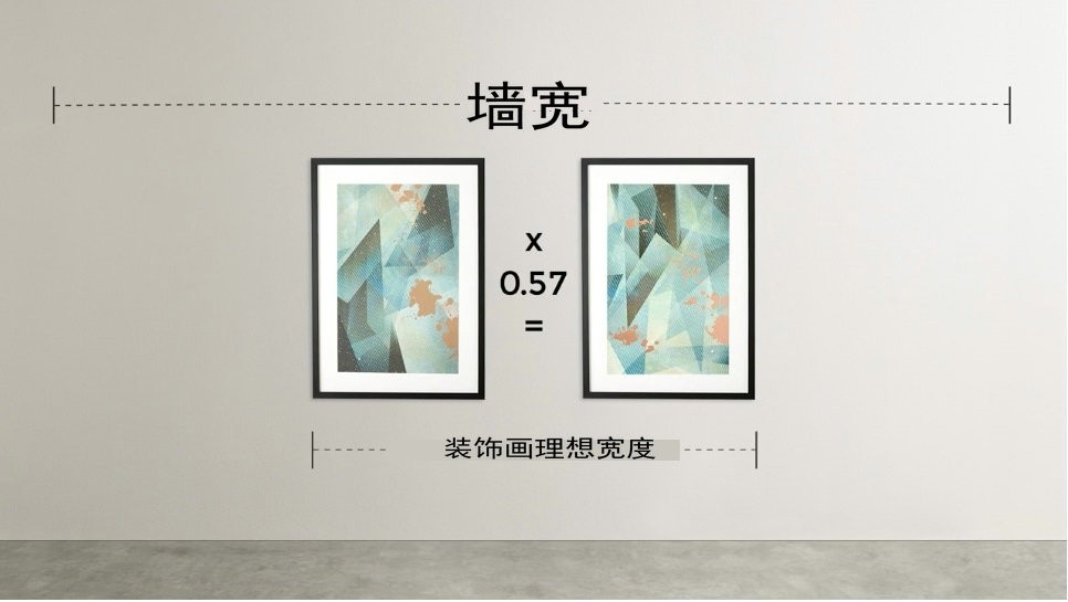 墙上如何挂画显得高级感,墙面挂画的6个建议一定要知道吧