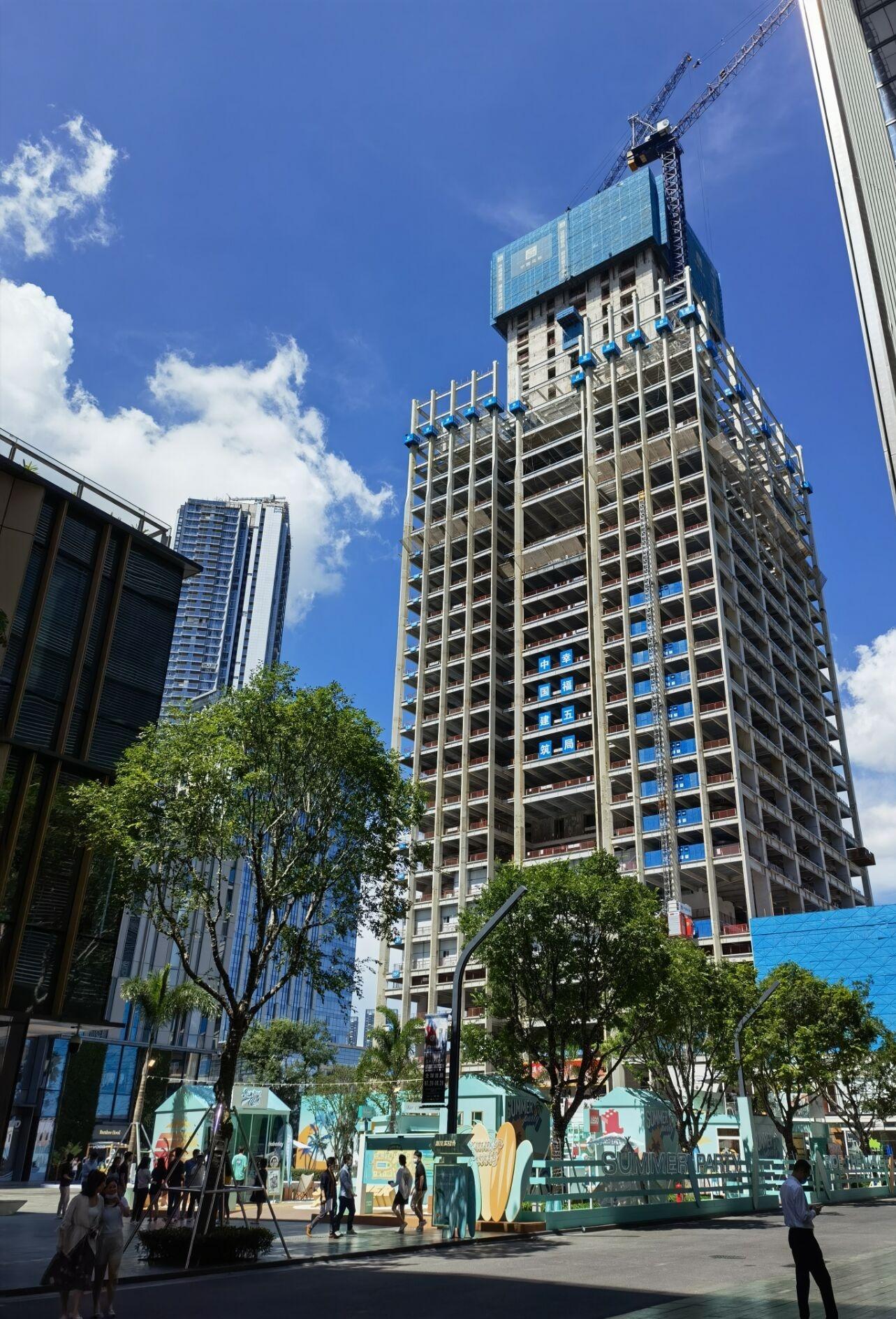 华润建的双子塔,华润中原超级总部基地超高层