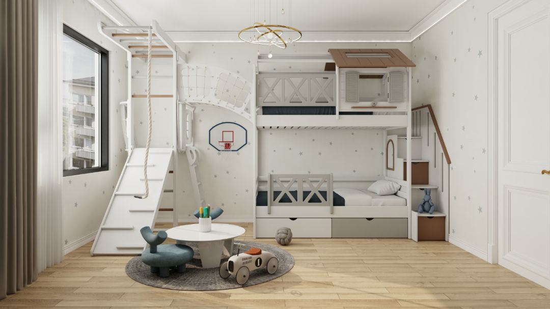 儿童房这样装有趣也实用,儿童房要这样装