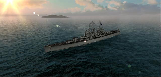 战舰世界美国七级重巡,战舰世界美国三线战列舰