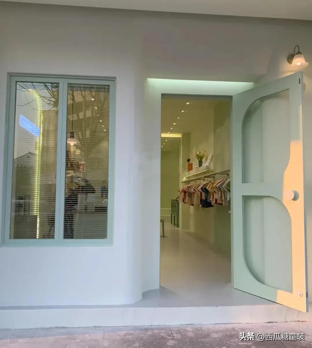 童装店最新款装修,童装店门头装修效果图