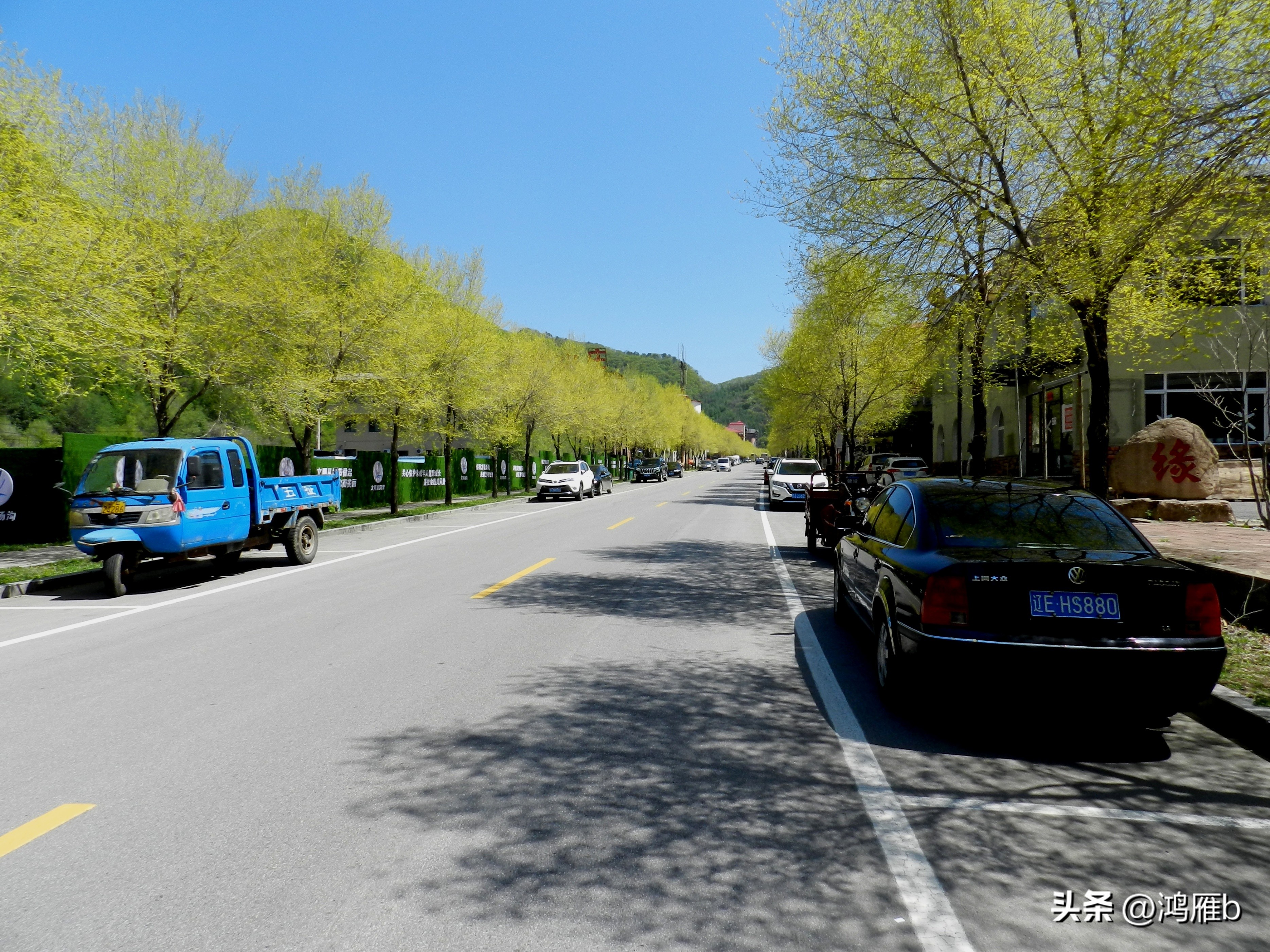 本溪汤沟风景区视频,来到本溪汤沟一步一景的感觉