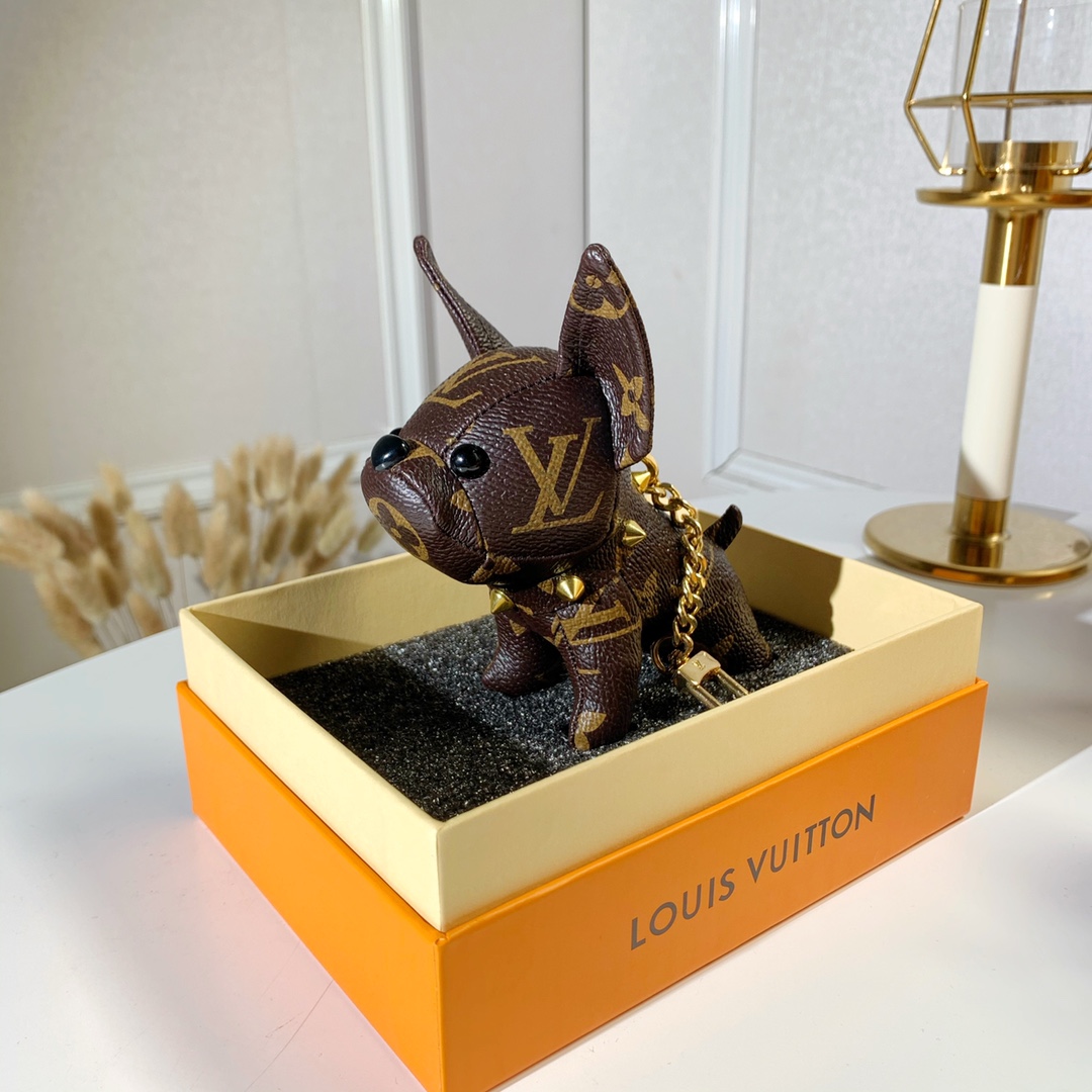 七夕礼物LV萌牛挂件小牛公仔钥匙扣包包挂件