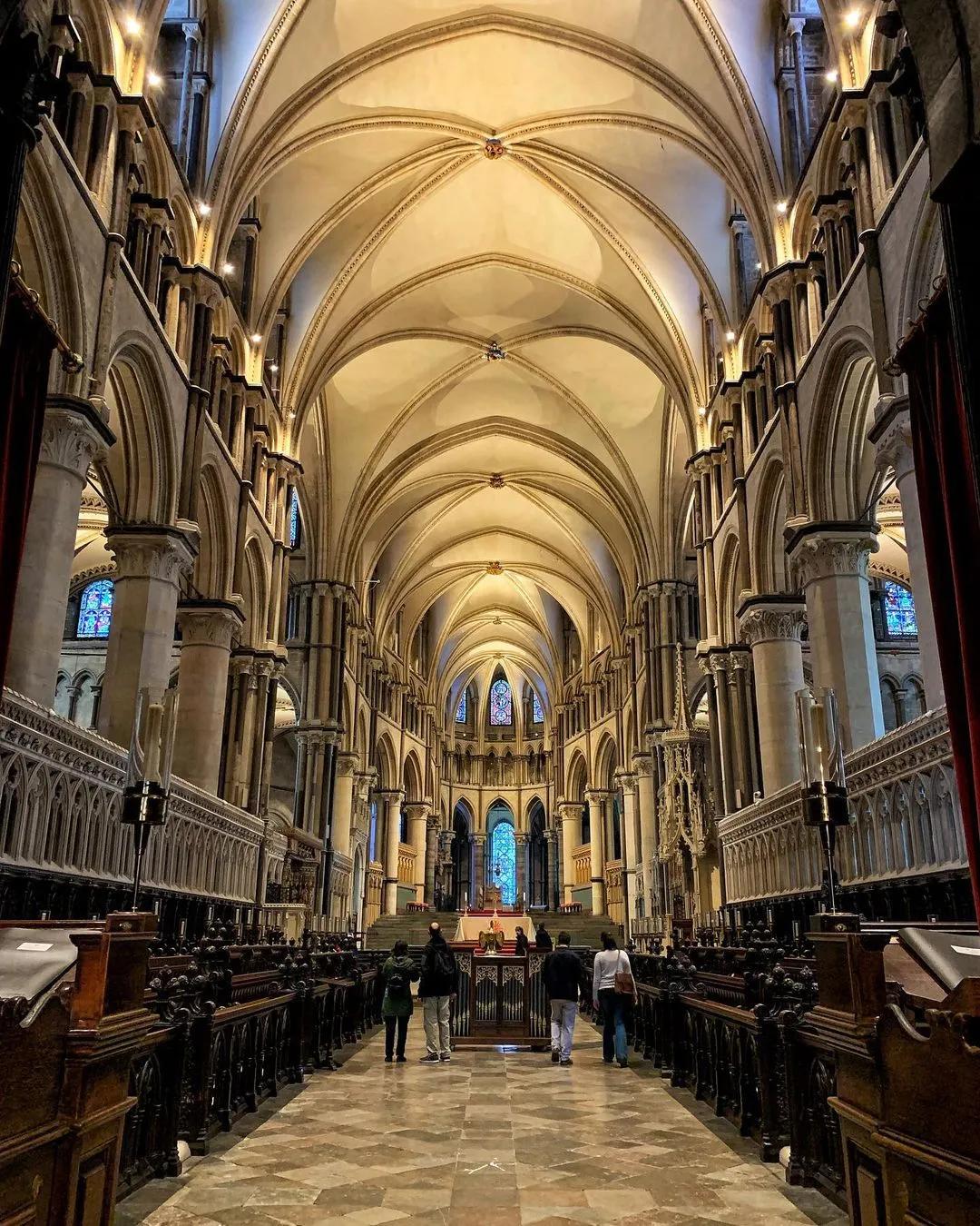 坎特伯雷大教堂风景,坎特伯雷大教堂