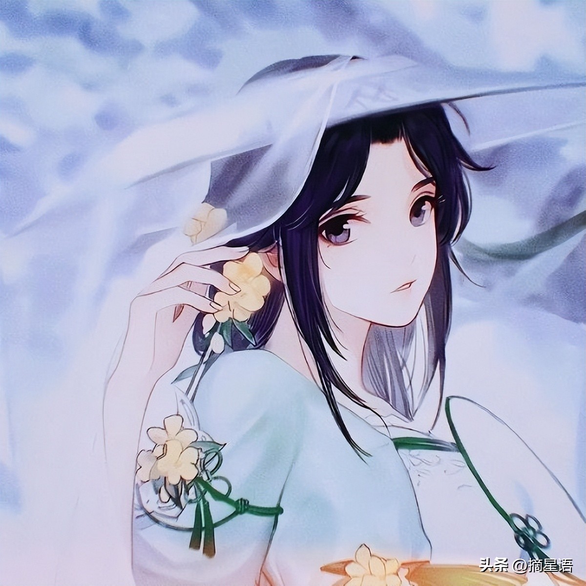 十二星座女生专属头像古风射手座,天秤座古风华丽头像