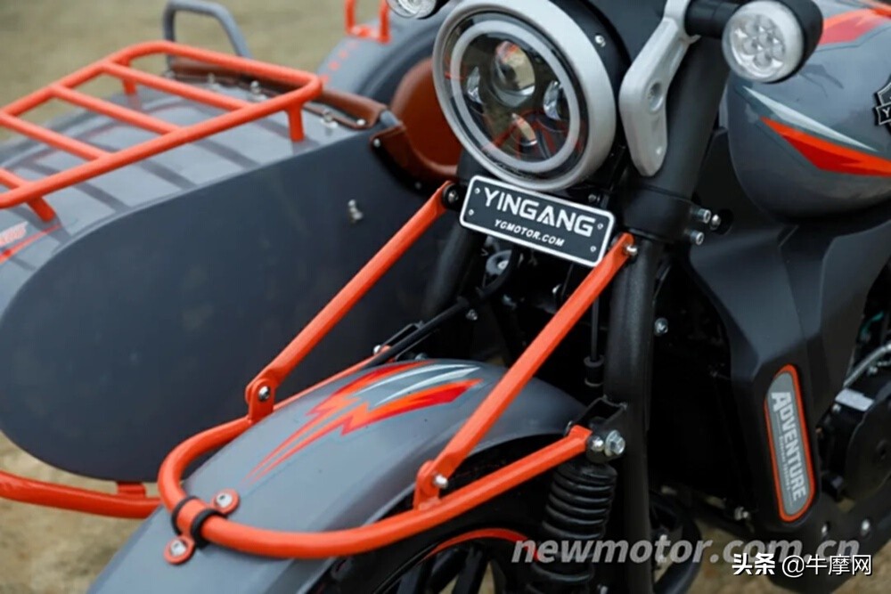 银钢500侉子摩托车,银钢500边三