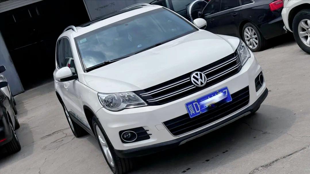 12年大众途观二手车翻新,大众途观外观塑料件翻新