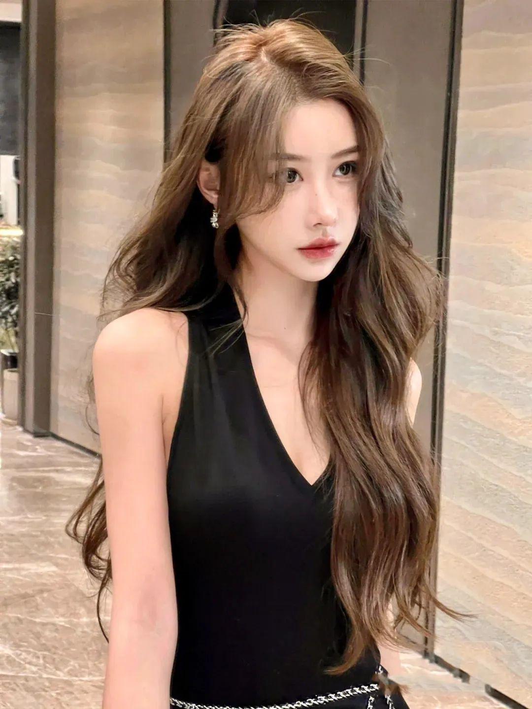 秋冬齐刘海造型,秋冬减龄刘海