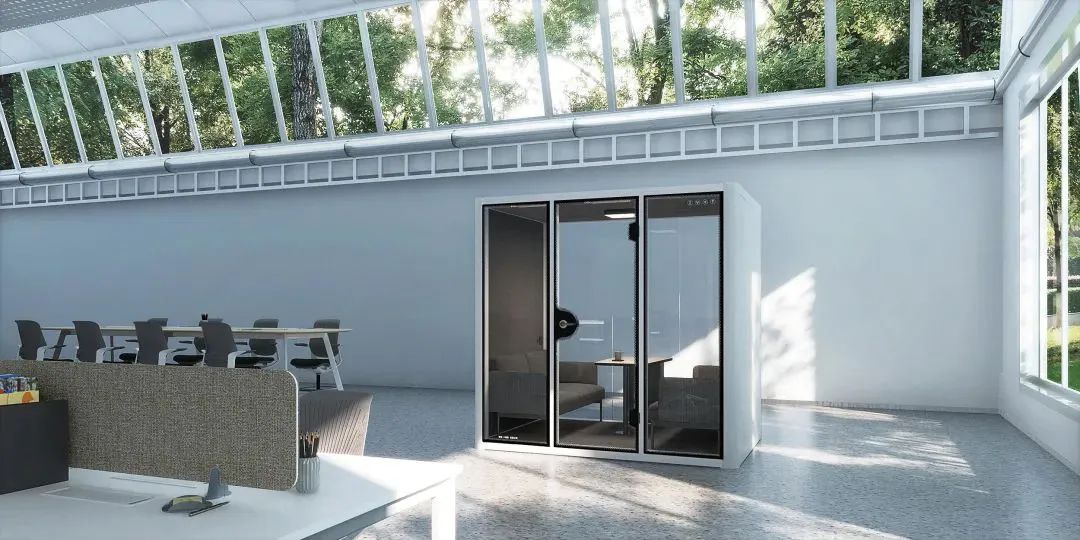 藏在写字楼里面的工作室,智慧办公工作站