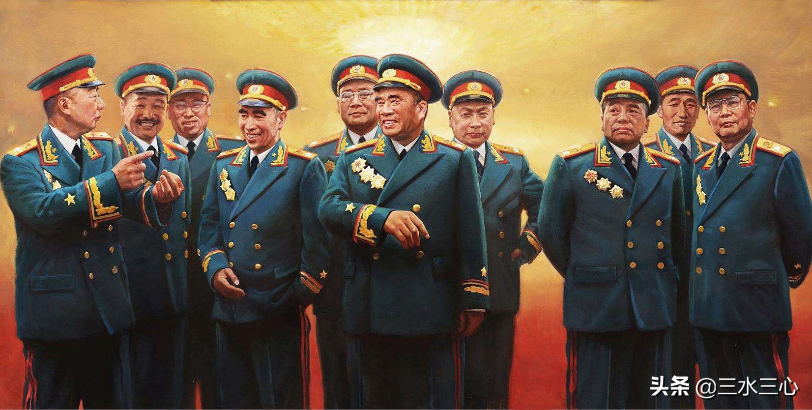 历史上的五大元帅都有谁,历史十大公认的元帅