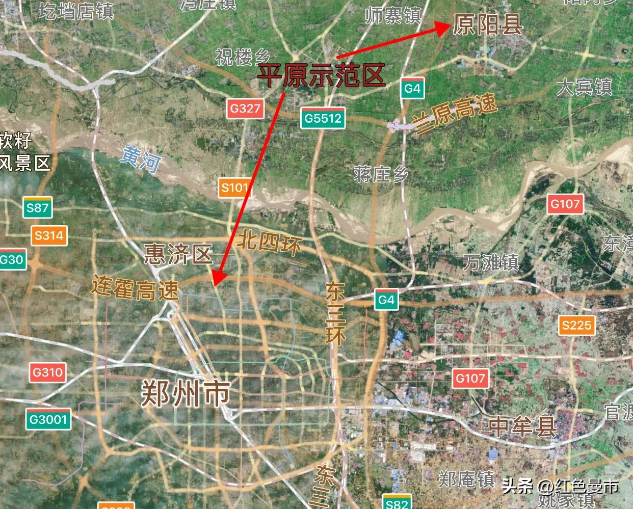 新乡市平原示范区属于哪个区,新乡平原示范区规划图