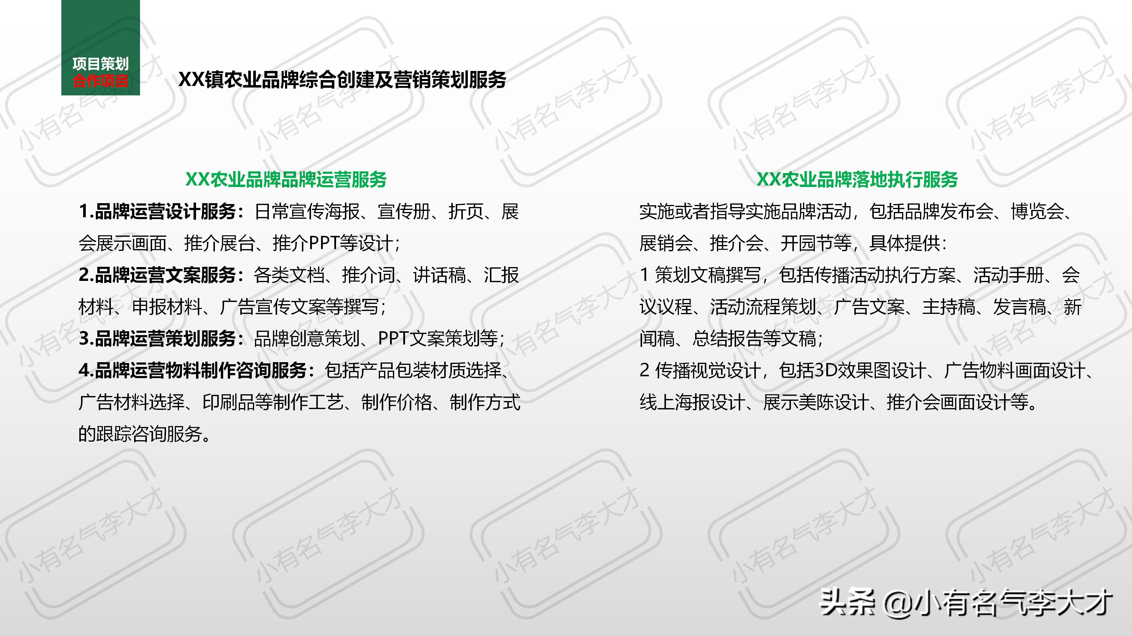 农业观光园营销策划方案100例,农业品牌策划产品战略规划