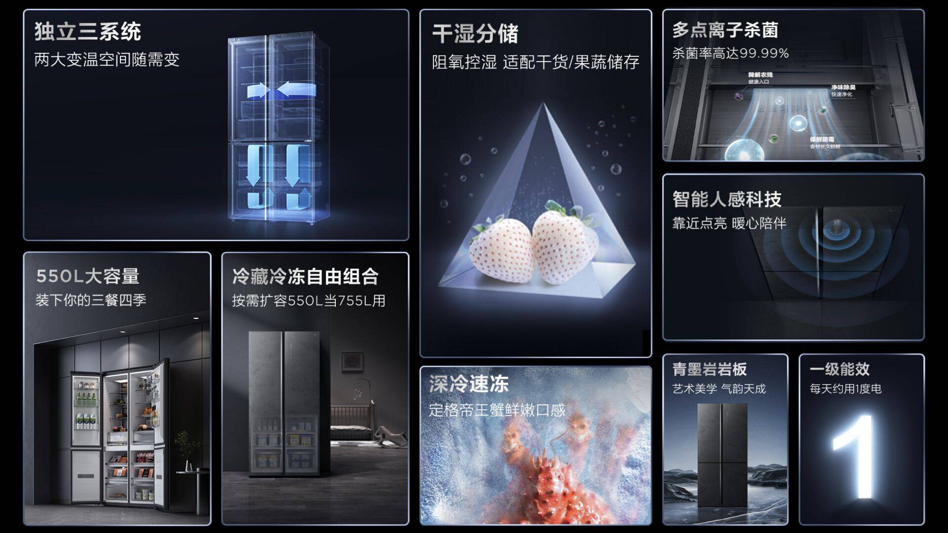 分子保鲜科技,tcl格物q10冰箱