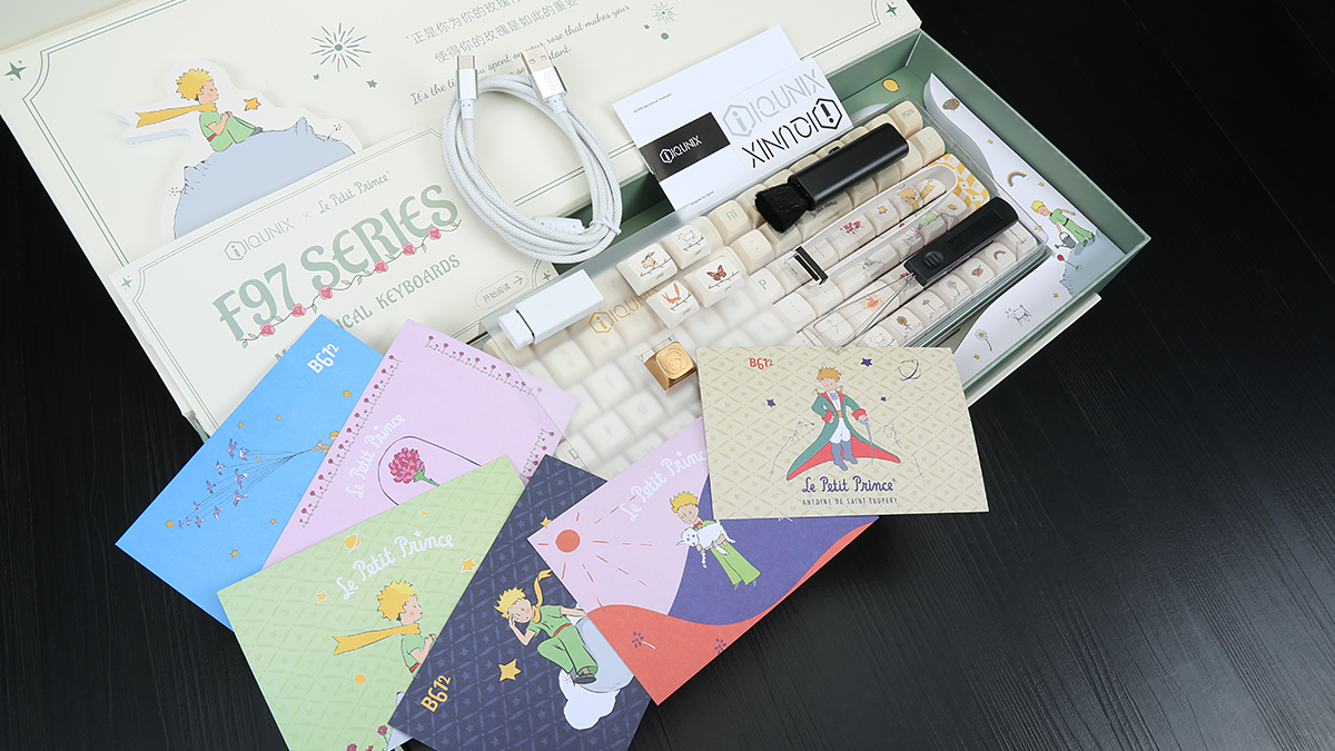 f87客制化机械键盘测评,iqunix玫瑰之约