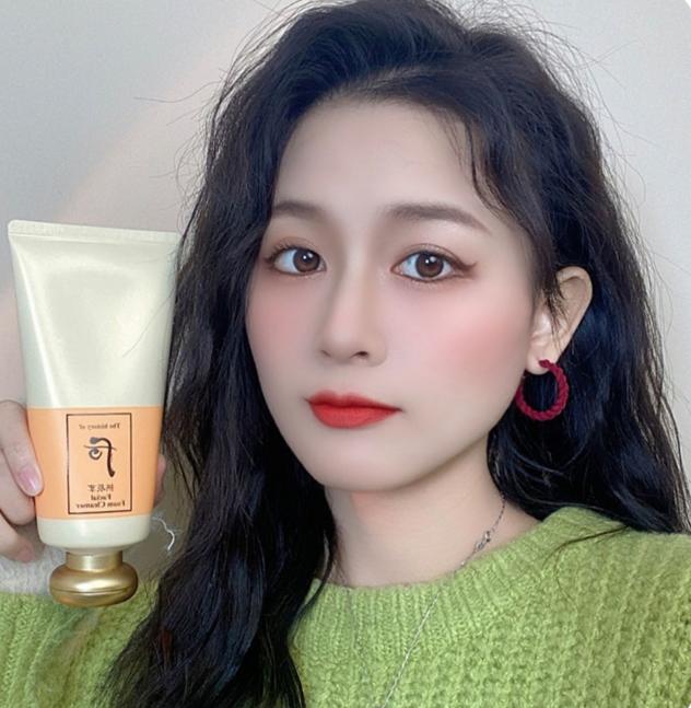 whoo男士拱辰享君洗面奶,韩国whoo后拱辰享泡沫洗面奶