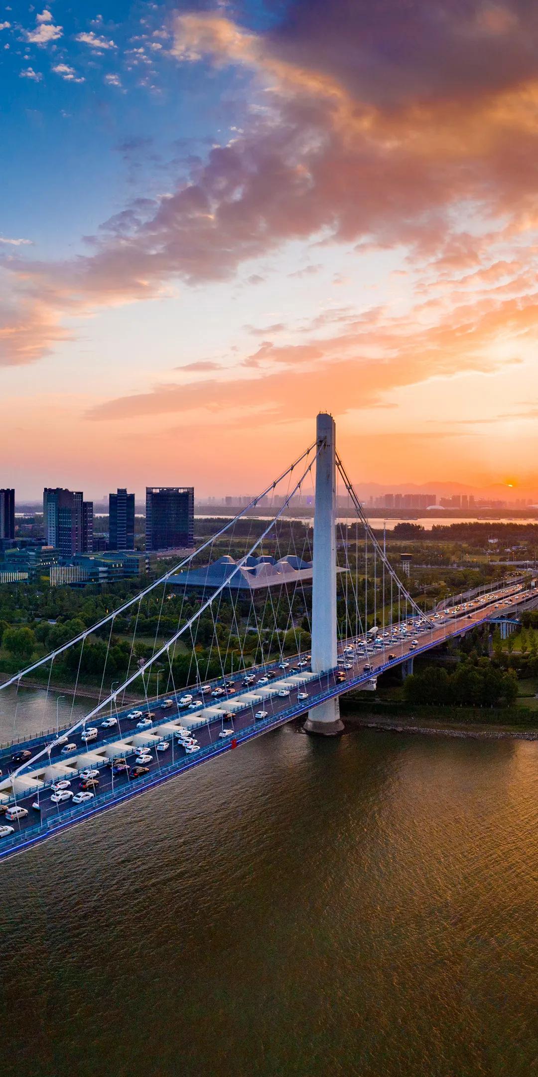 极美南京晚霞,极美南京幸福金陵