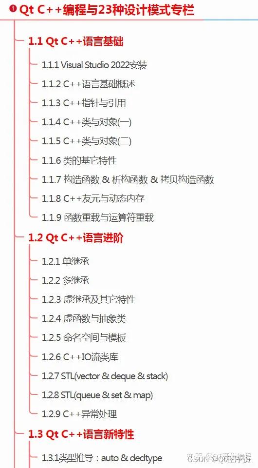 C++Qt开发学习规划路线