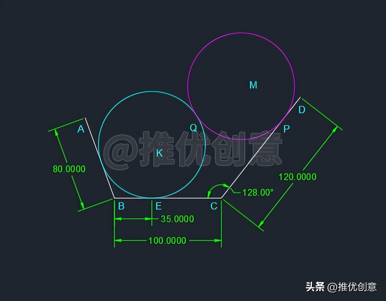cad基础操作偏移,cad教程偏移操作