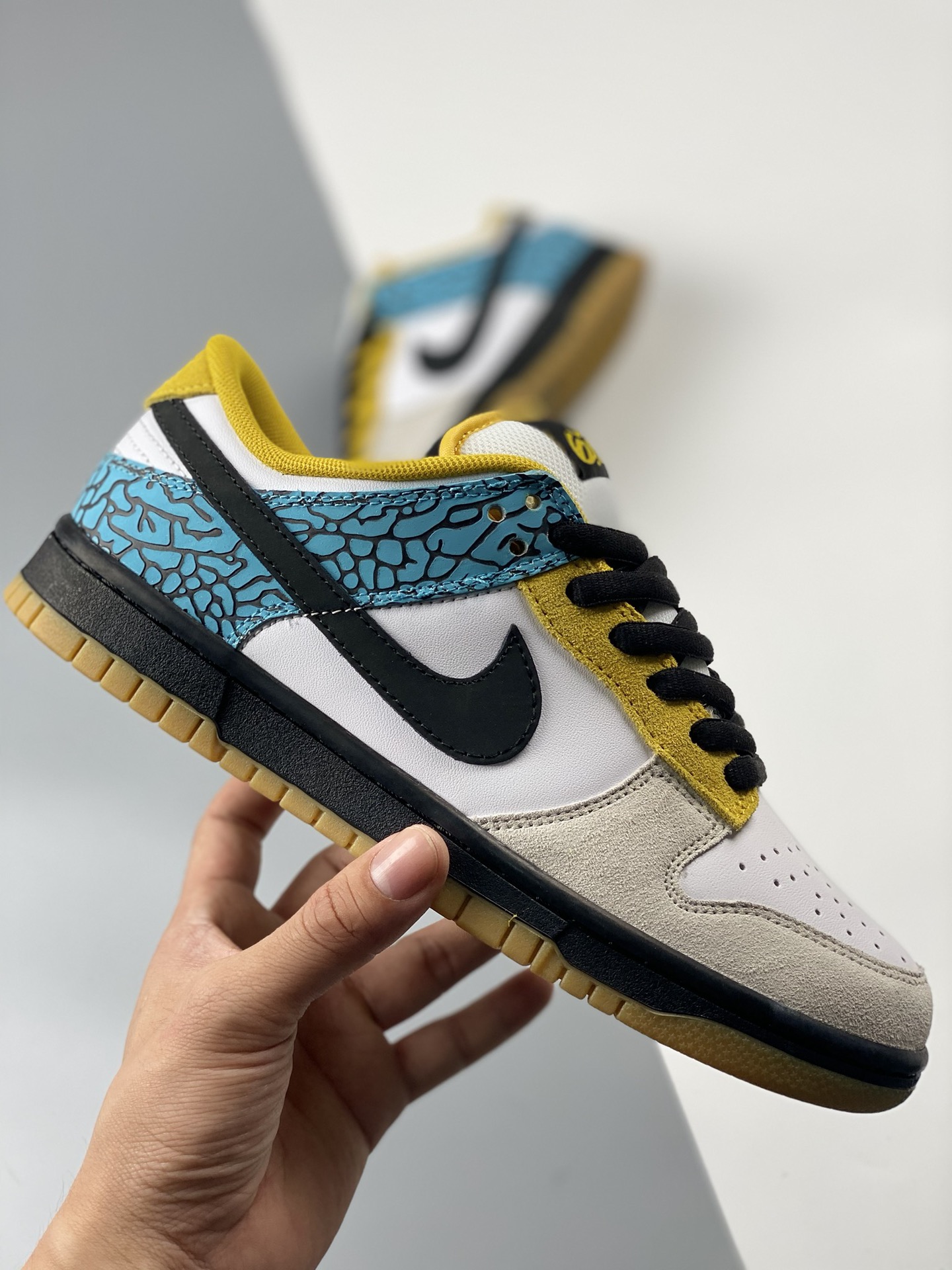 耐克dunksb,耐克dunksblow蓝棕色