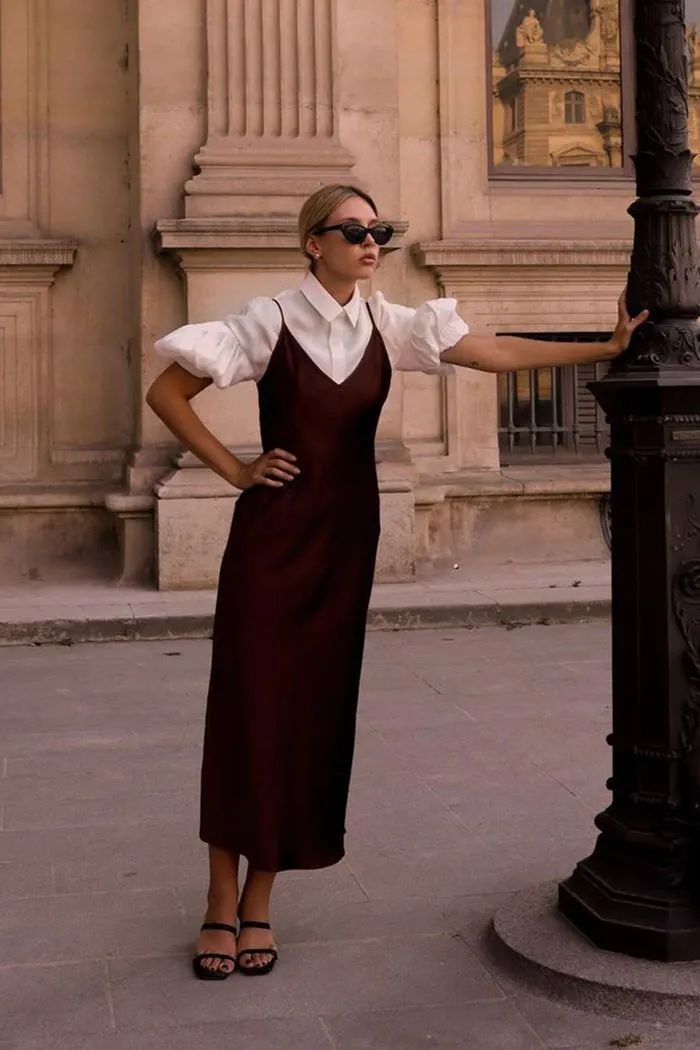 重磅真丝衬衫高级感夏季,每个女人必须有件白衬衣