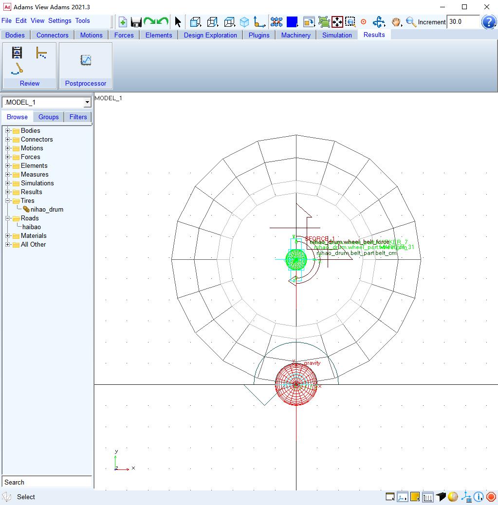 adams车轮和路面怎么设置,adams车轮爬坡教程