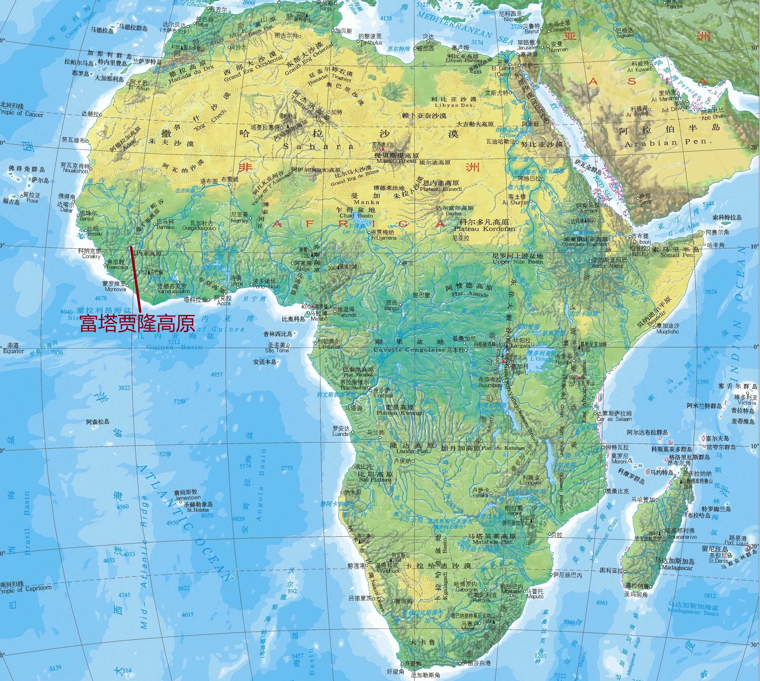 非洲的富塔贾隆高原，为什么会被称为“西非水塔”?