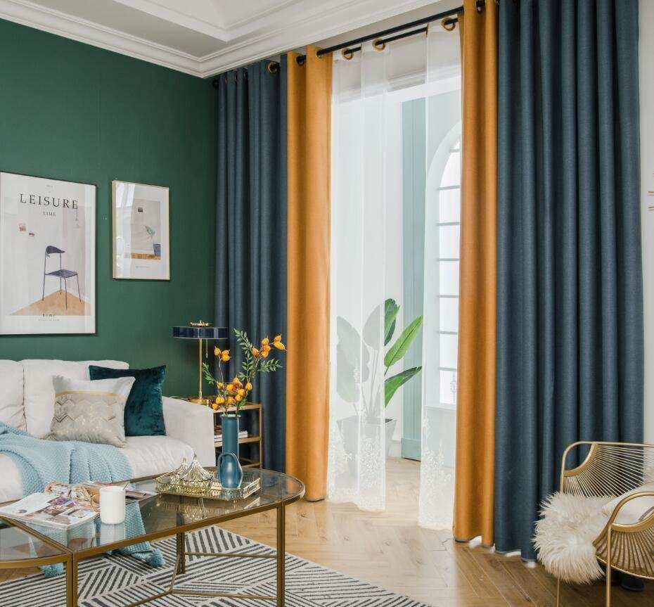 颜值高的窗帘,自己家窗帘怎么装好看又美观