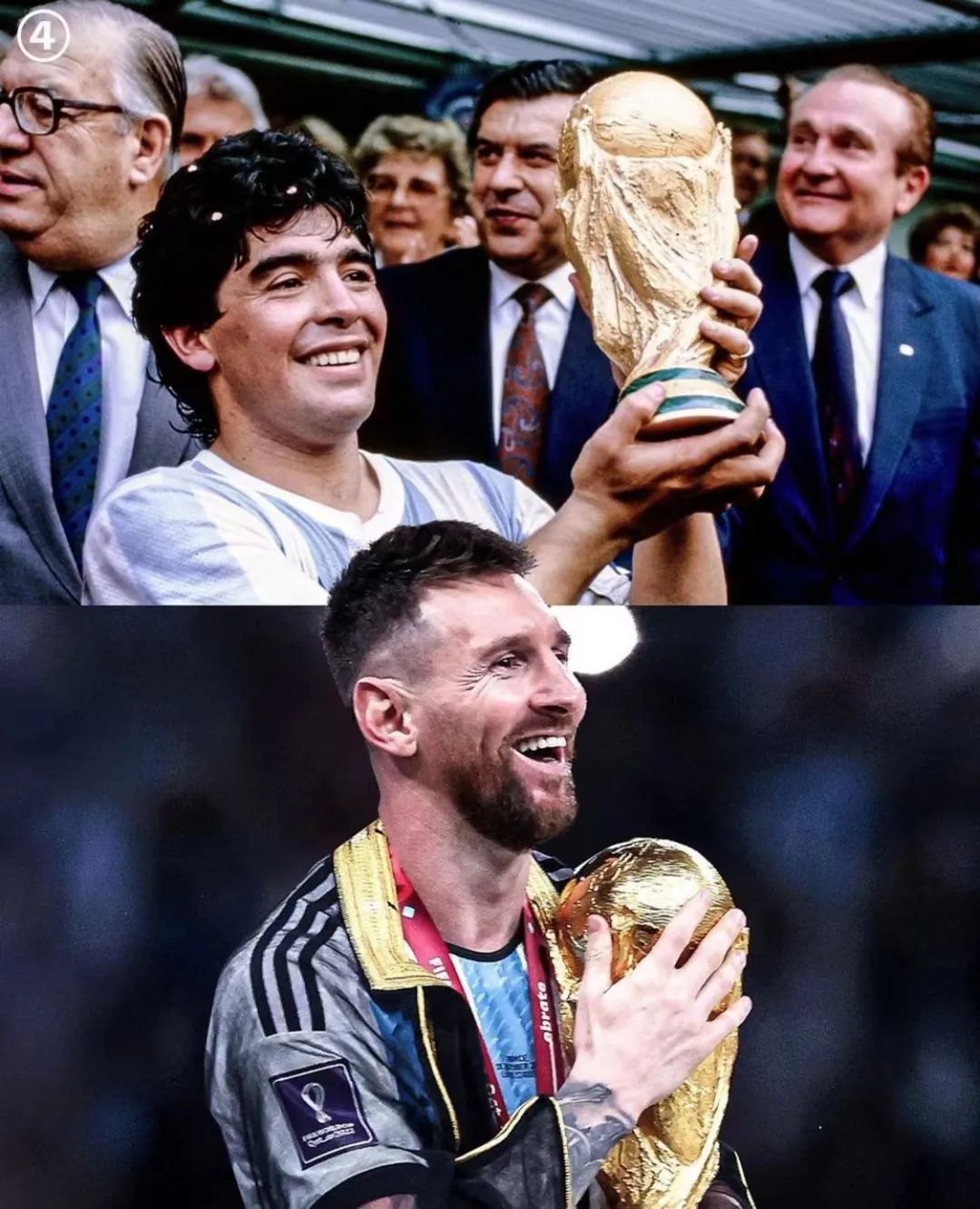 阿根廷夺冠梅西被抛起,阿根廷梅西夺冠感言
