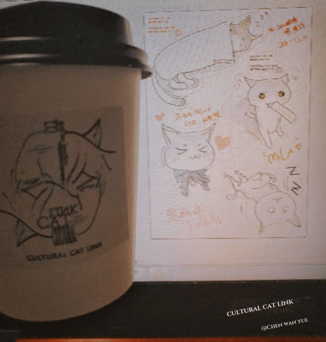 宸绾约丨不会画画的咖啡师不是好铲屎官；表情包1次过审干货满上