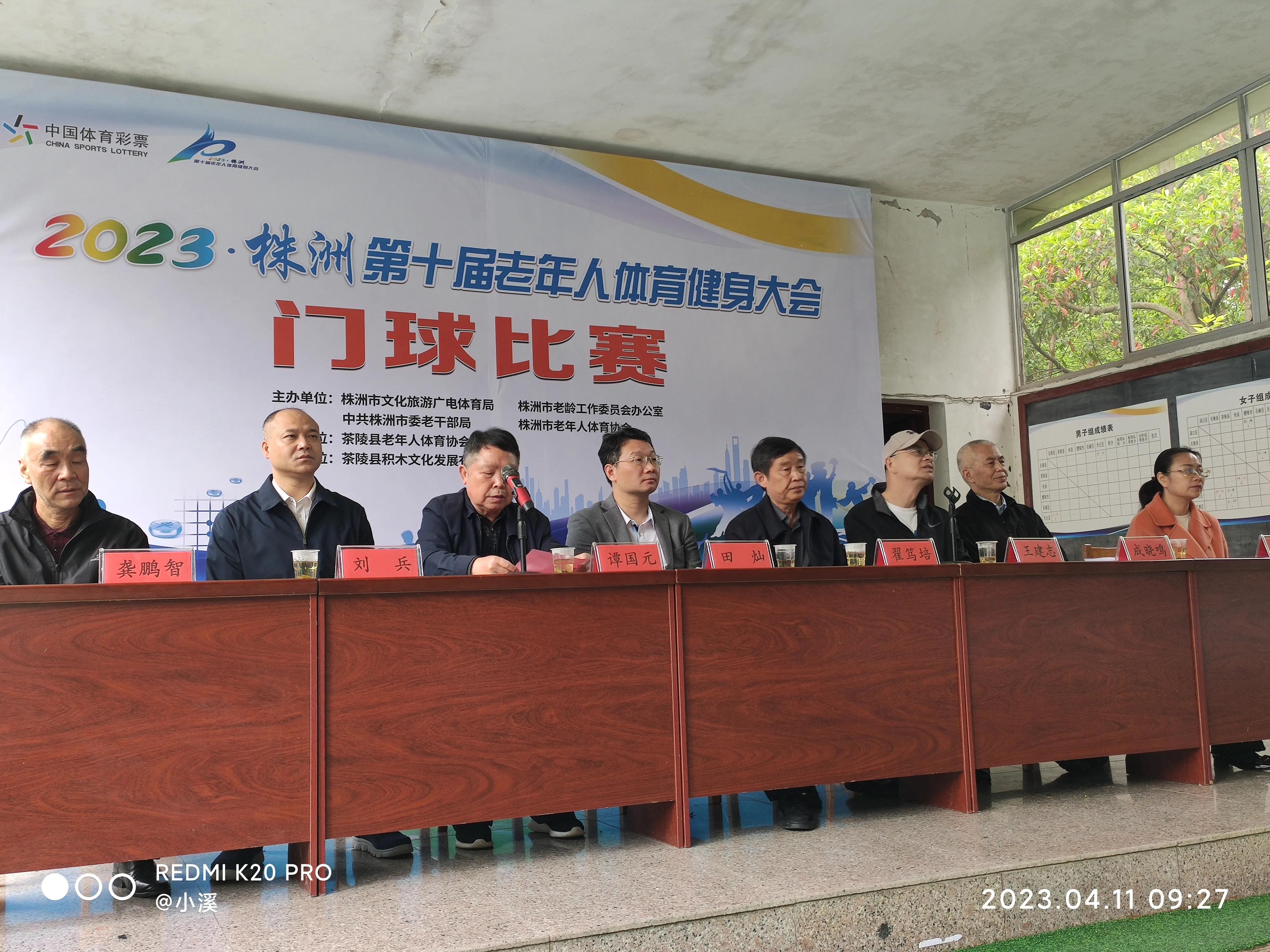 湖南省第十届老年人运动会门球赛,银龄展风采老年门球赛