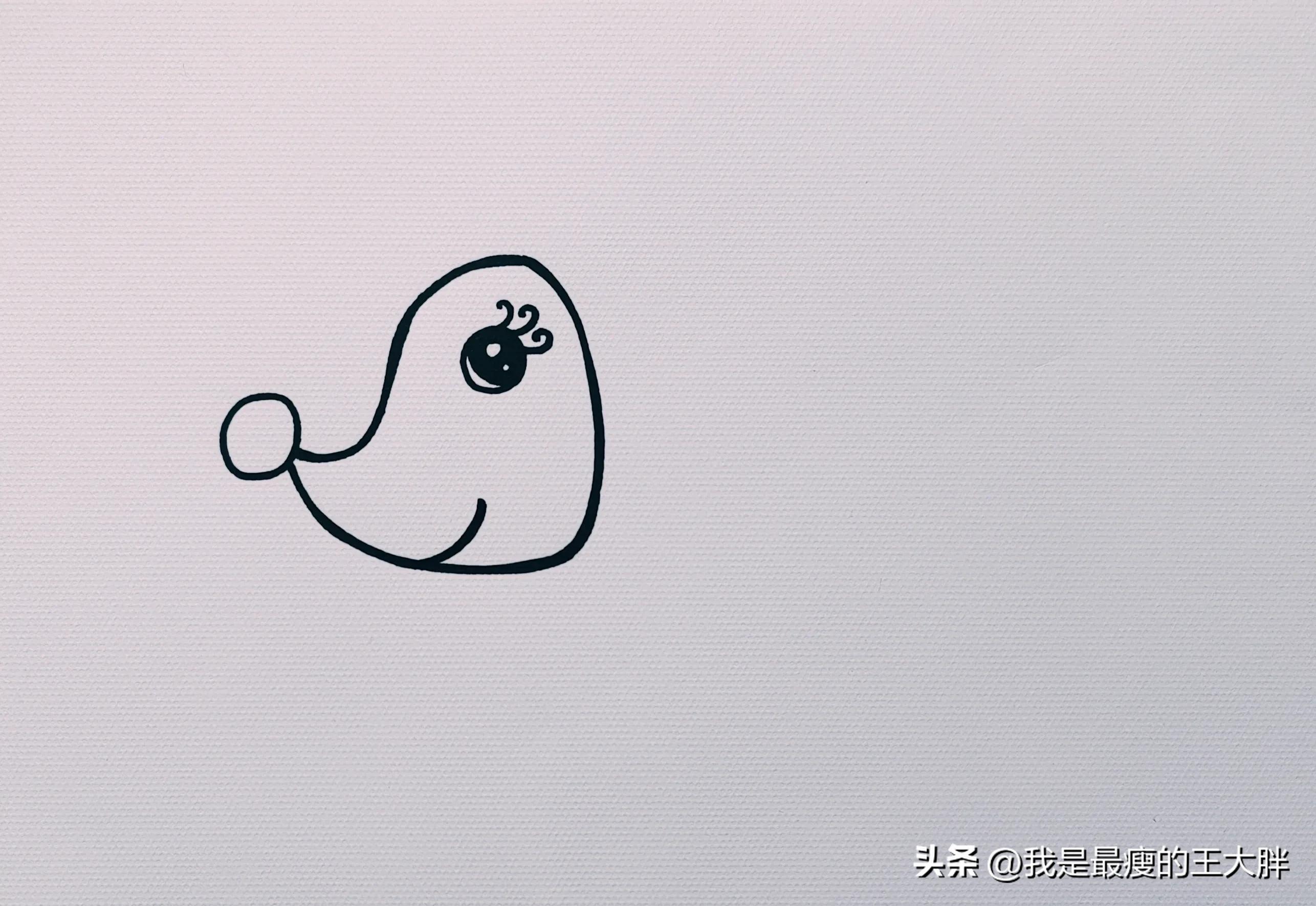 儿童画小刺猬的画法,小刺猬儿童画简笔画