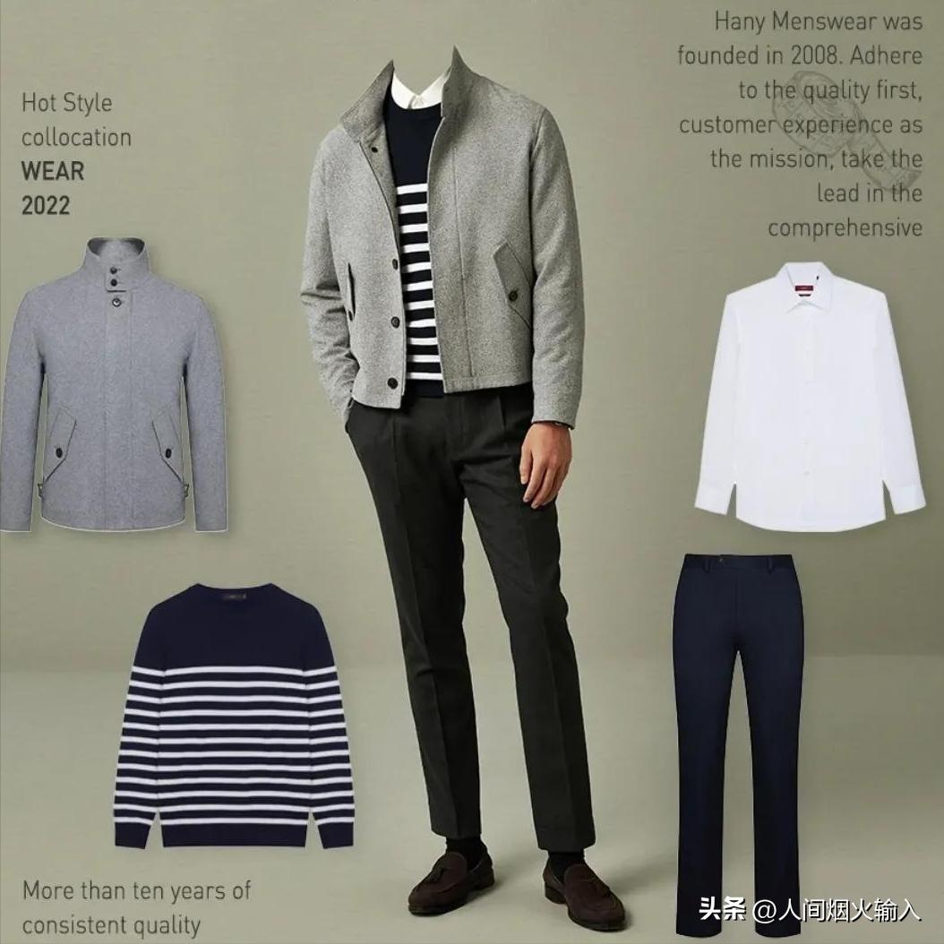 男装时尚9种不同风格的男士穿搭,今年男士最流行的穿搭风格