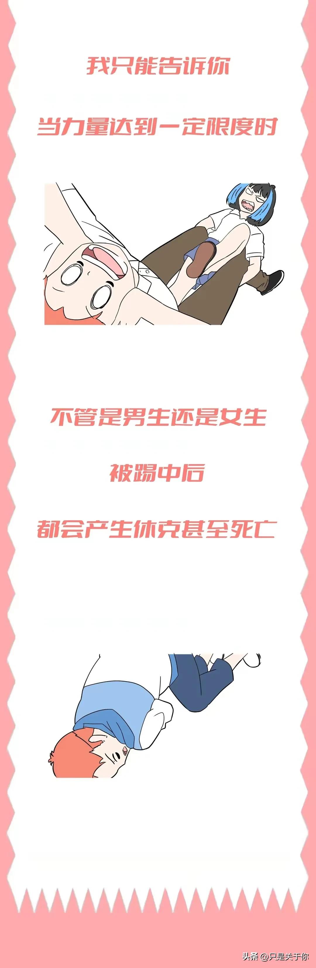 “*处私**”受到外力打击，男女谁的更疼？