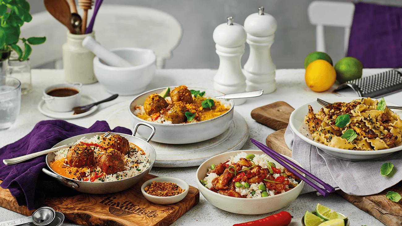 TheFlavourists植物性“肉”食品包装设计、视觉系统设计