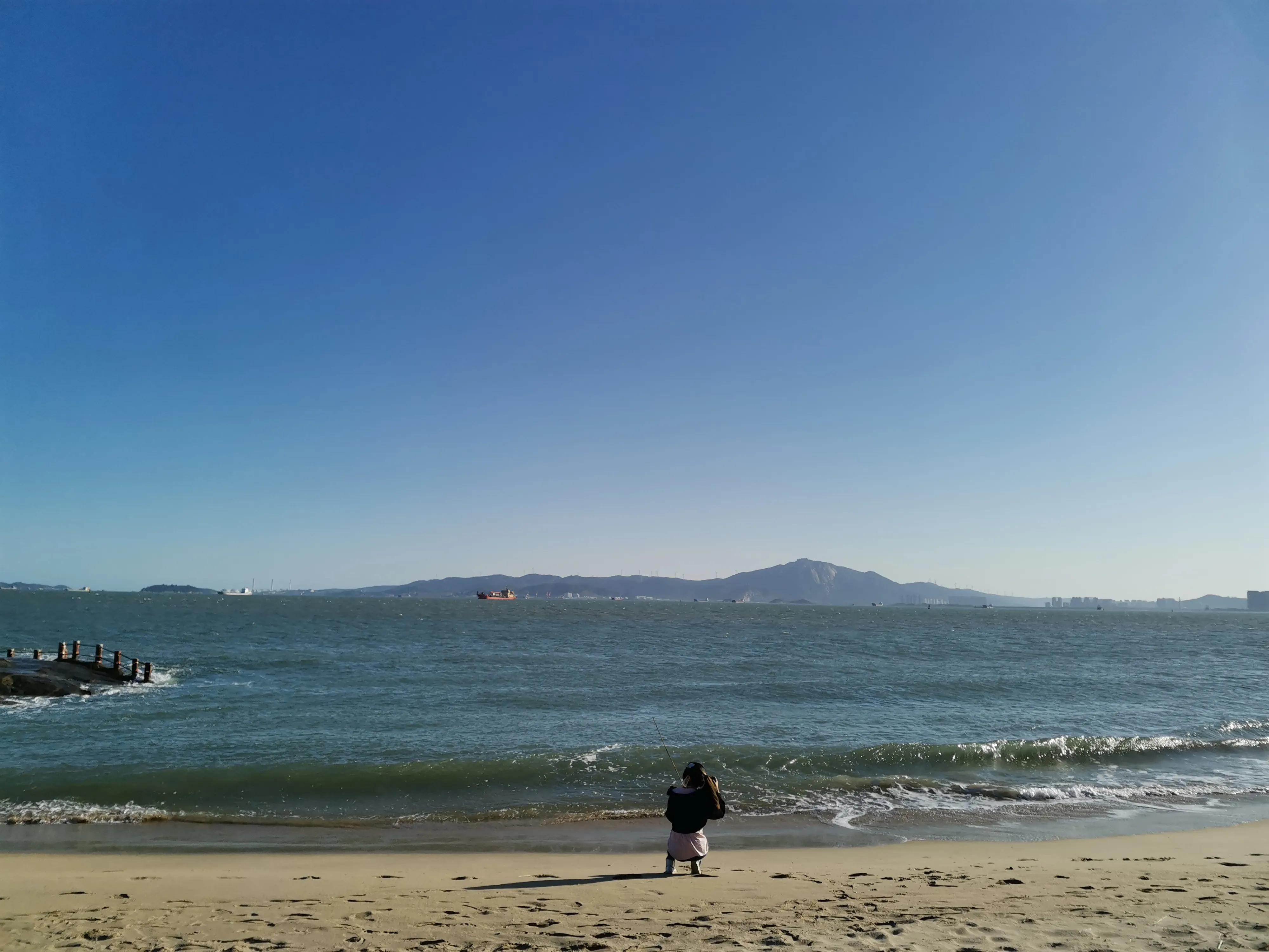 厦门的蓝天白云大海,厦门的海厦门的天空