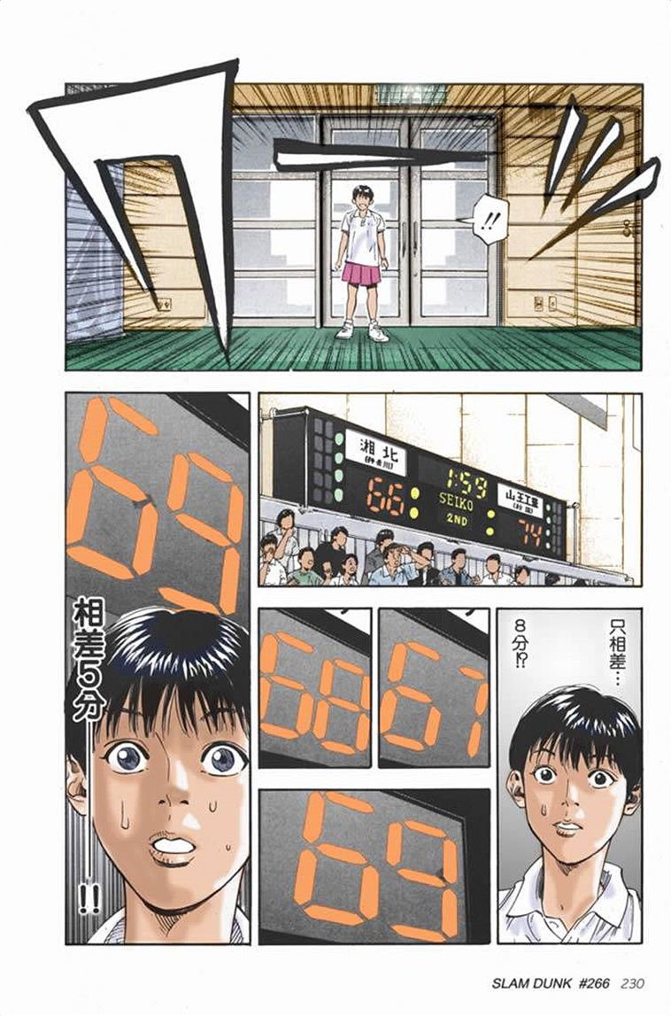 流川枫对战泽北漫画,流川vs泽北灌篮高手