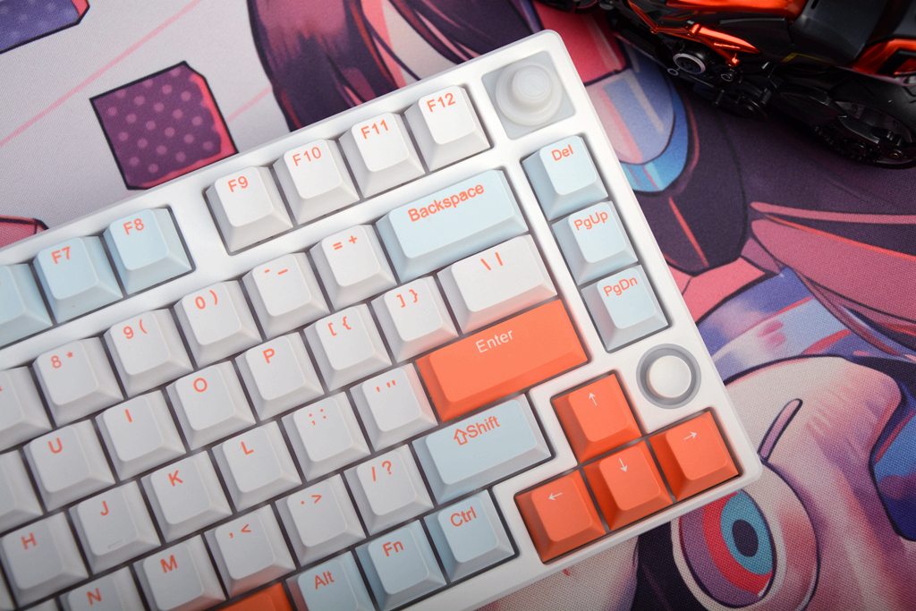 你见过带摇杆的键盘么，HELLOGANSSHS75T三模机械键盘开箱