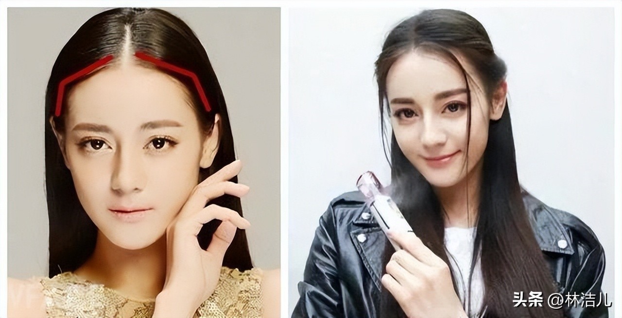 赵露思迪丽热巴同款龙须刘海,赵露思漫画刘海显脸小