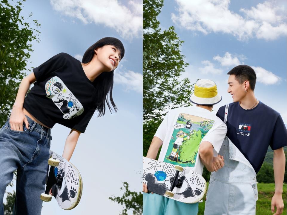 和谐共生，与潮同行TOMMYJEANSx韩乙田联名T恤全新上市