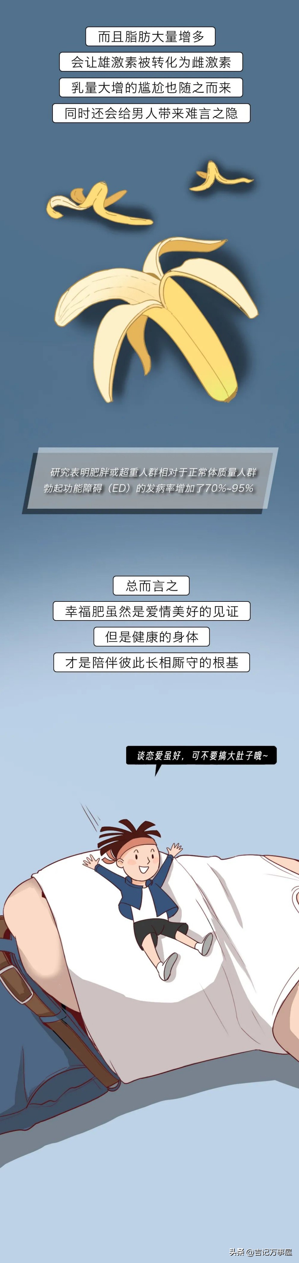 为什么男生有女朋友后肚子变胖了,为什么结婚后男的肚子越来越大