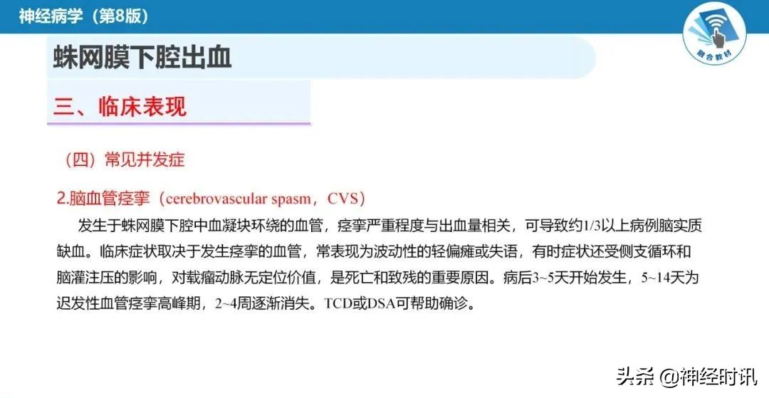 蛛网膜下腔出血最佳健康宣教课件,脑血管疾病ppt课件免费