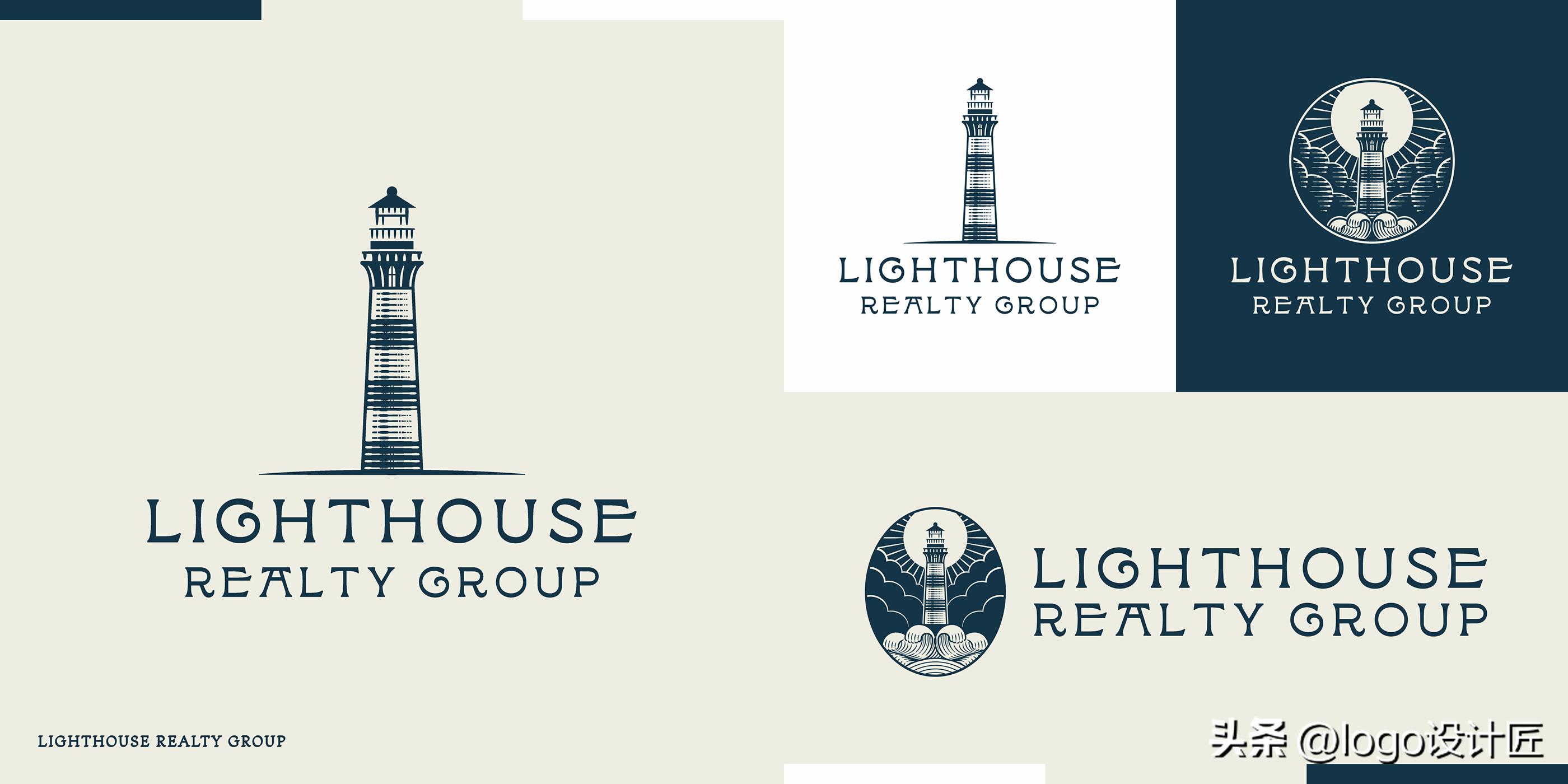 设计师设计作品logo,美式复古设计元素logo