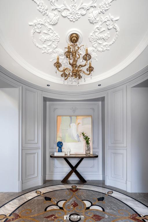 私藏这潋滟人间色:650㎡法式轻奢院墅,慢享生活温情