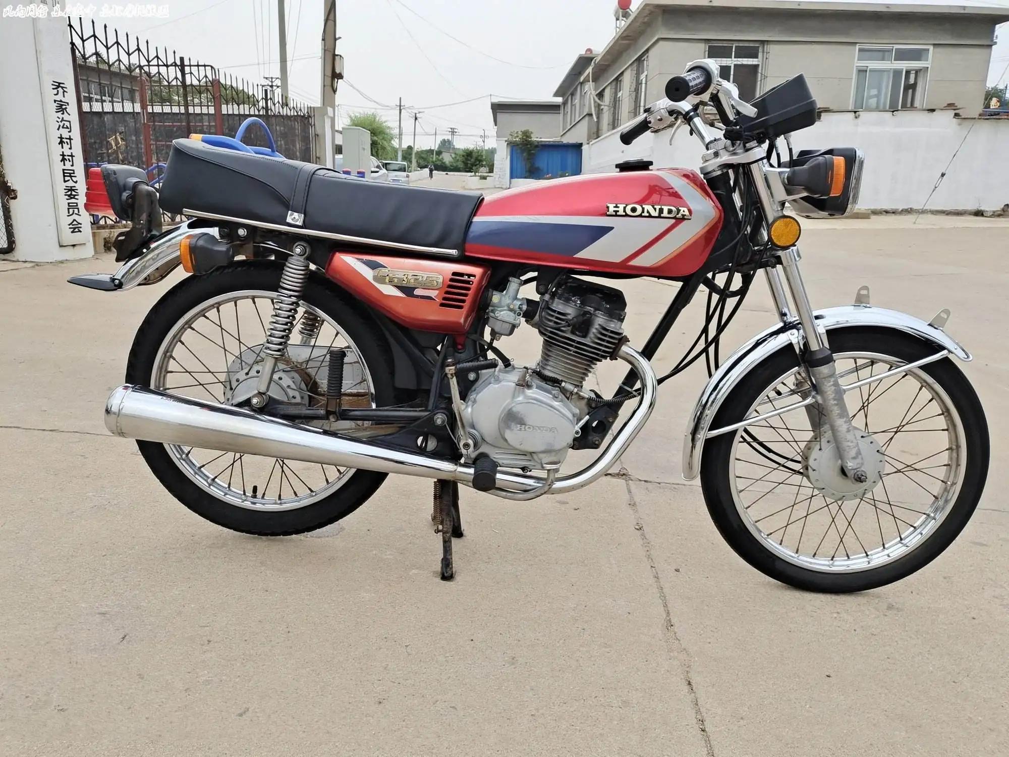 为什么都喜欢本田cg125老款摩托车,经典情怀cg125本田摩托车