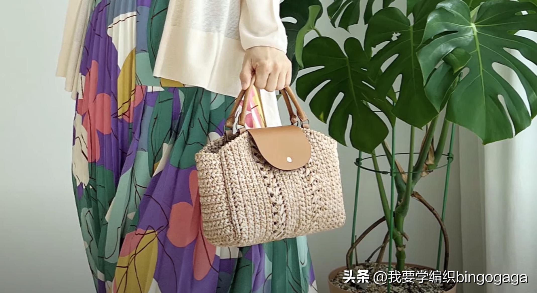 适合春季夏季的手工包包,简单好看的包包教程