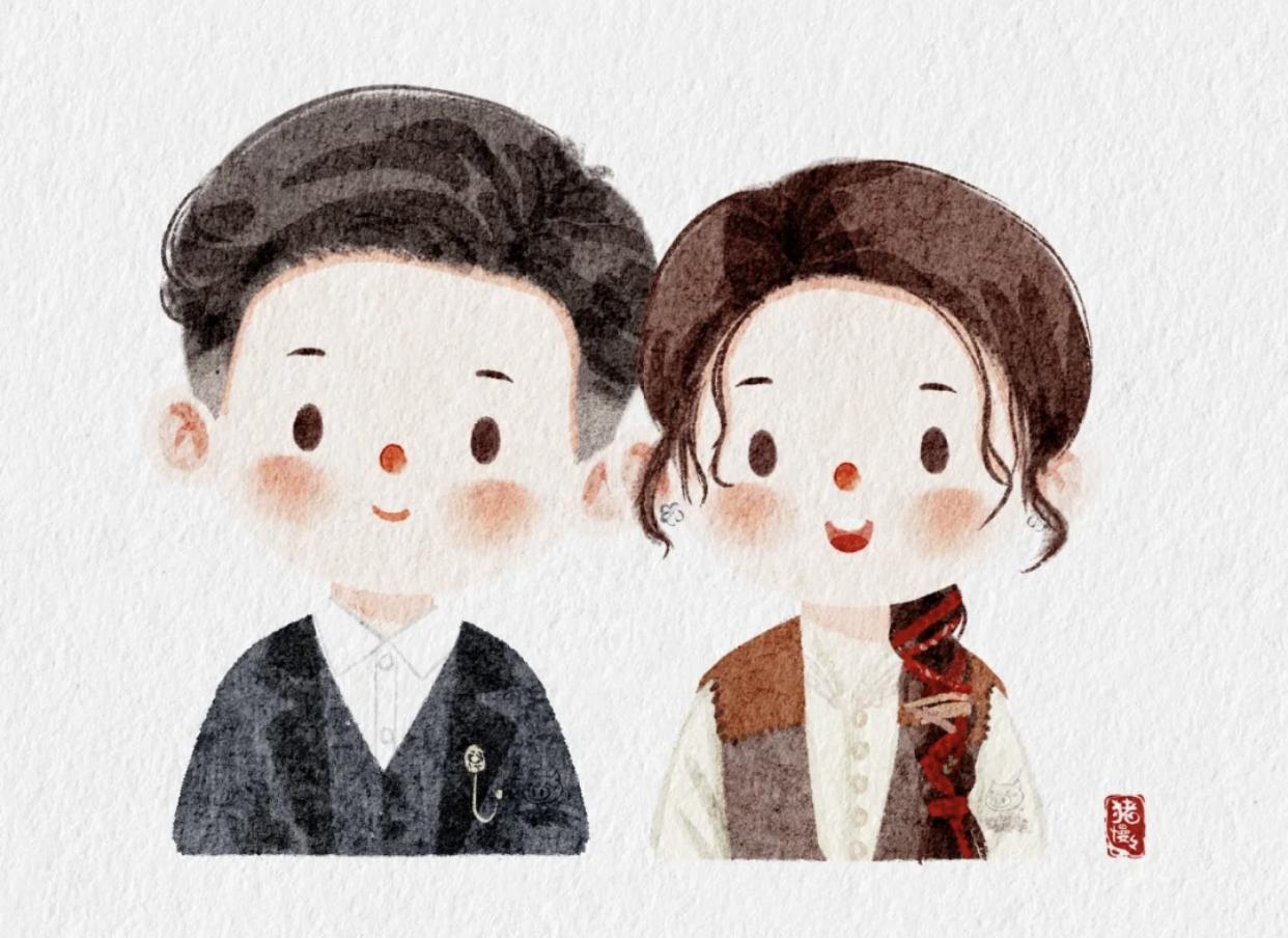 影视剧中的插画,影视剧里的人物插画