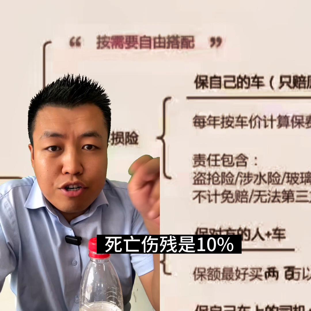 一张图告诉你车险怎么买,最新图说车险