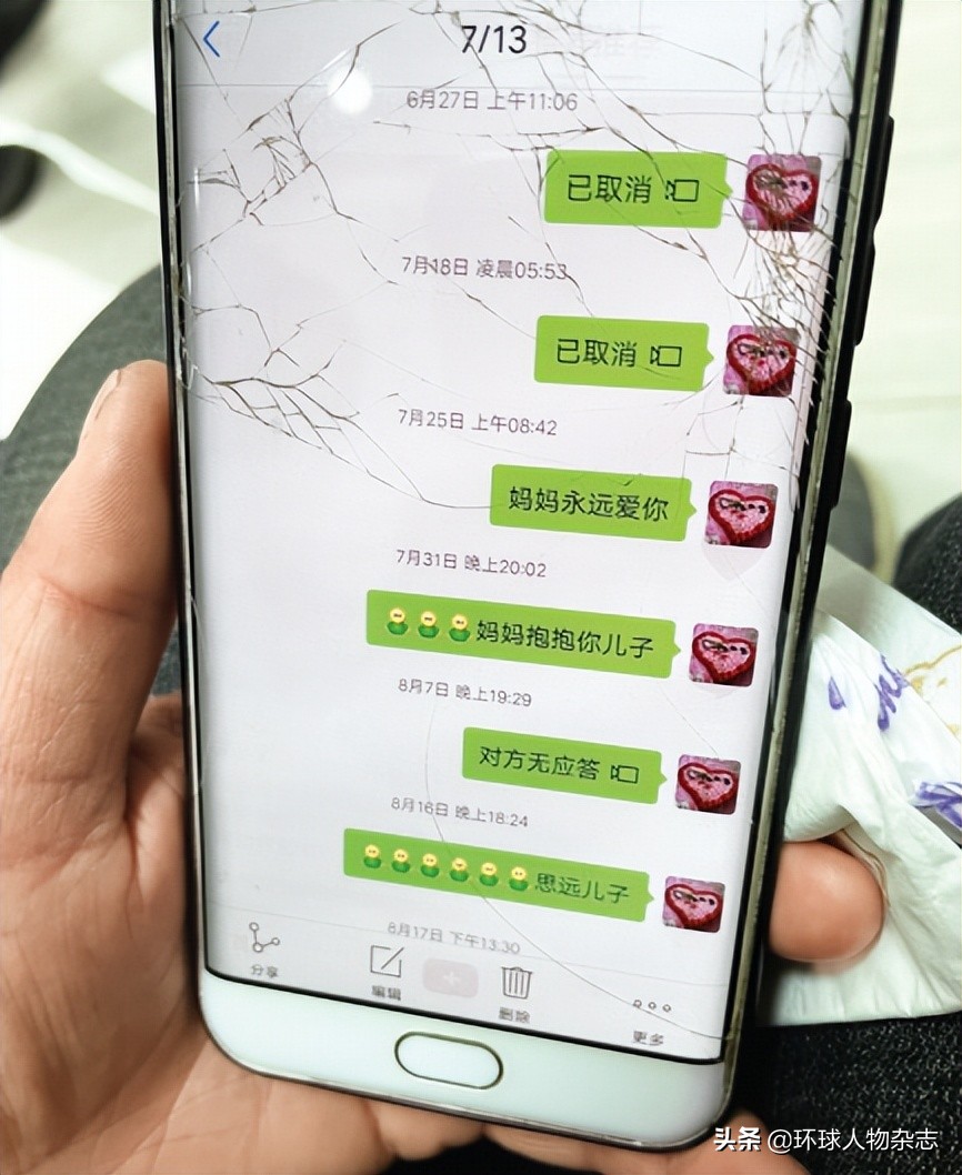 烈士母亲一人收麦子,烈士母亲割麦子