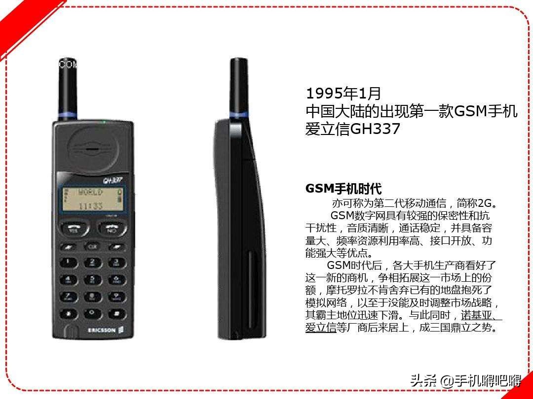 手机进化史完整版,一部手机的进化史