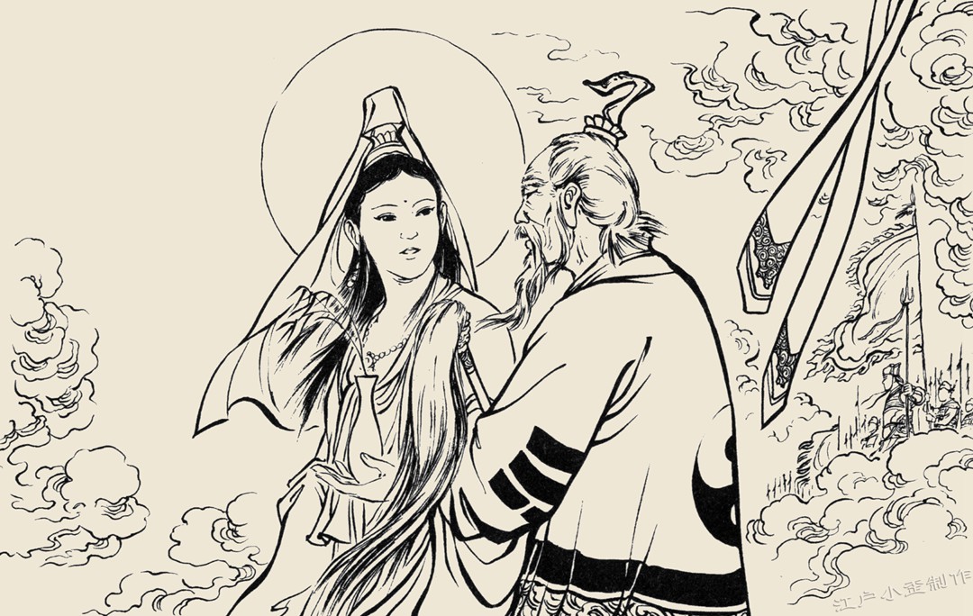 灌江口二郎显圣真君和二郎神杨戬,杨戬和灌江口二郎神